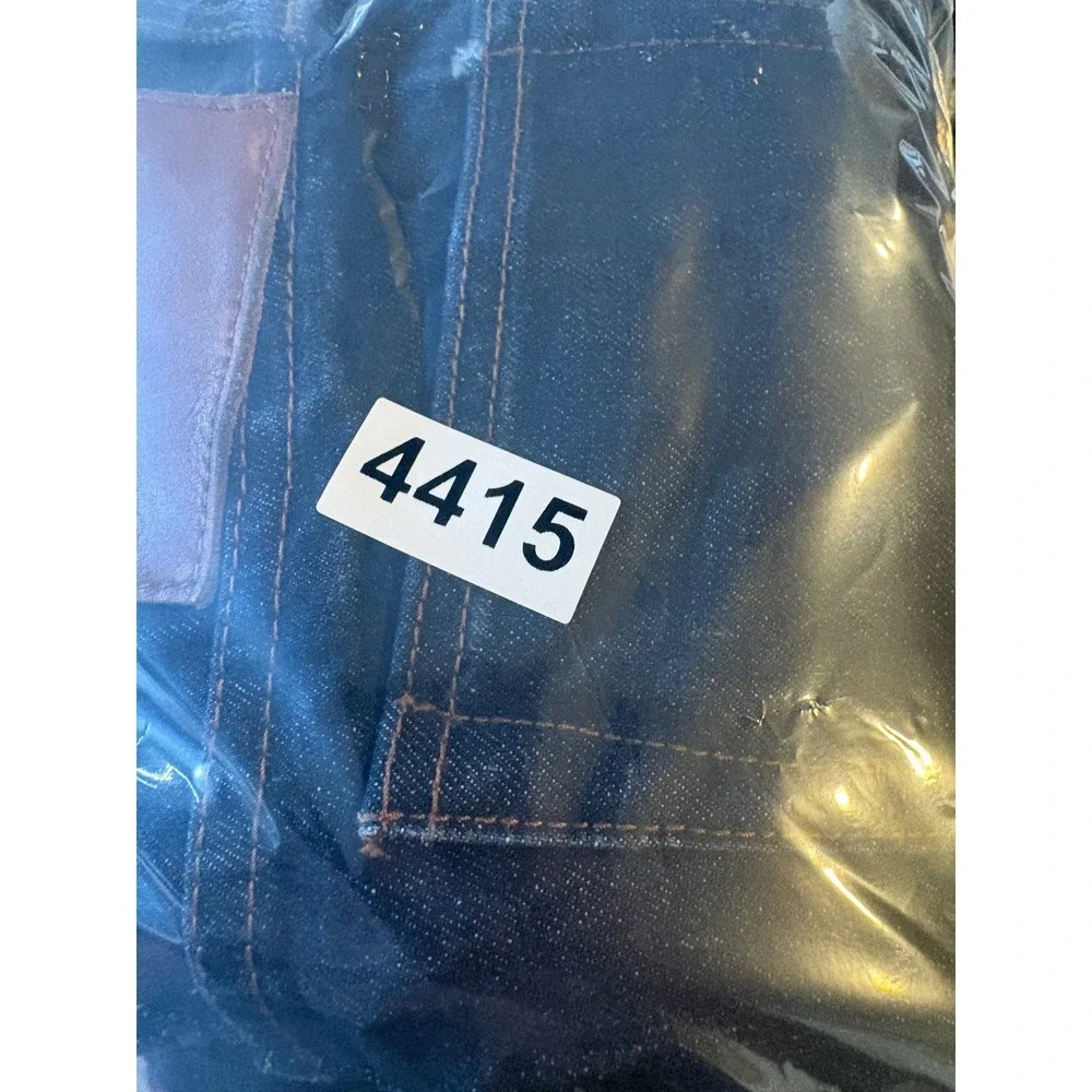 Unbranded Brand UB101 Skinny Fit 14.5oz Selvedge Raw Denim Jeans Indigo Blue 31